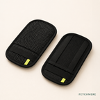 Pair of black reusable Fetchmere pet hair remover gloves
