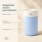 Fetchmere dog paw cleaner cup visible feature breakdown