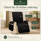 Fetchmere dog sofa cover measurement and coverage guide