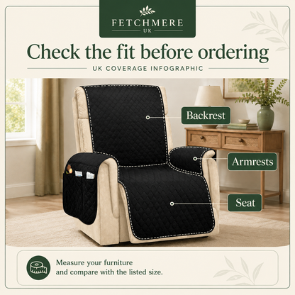 Fetchmere dog sofa cover measurement and coverage guide